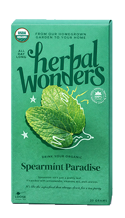 Spearmint Paradise – Loose Tea loose tea box