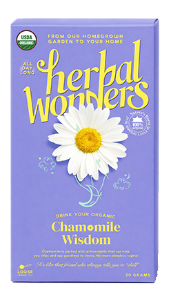 Chamomile Wisdom – Loose Tea loose tea box